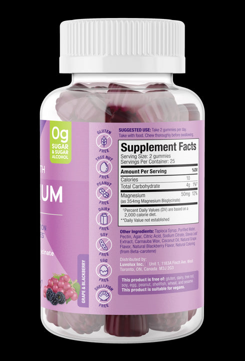 Image of SUKU Mega Strength Magnesium 50gummies